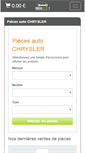 Mobile Screenshot of chrysler.piecesavenue.com