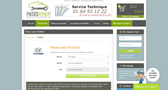 Desktop Screenshot of hyundai.piecesavenue.com